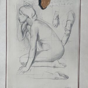 Nu de Femme Accroupie - Edgar Degas