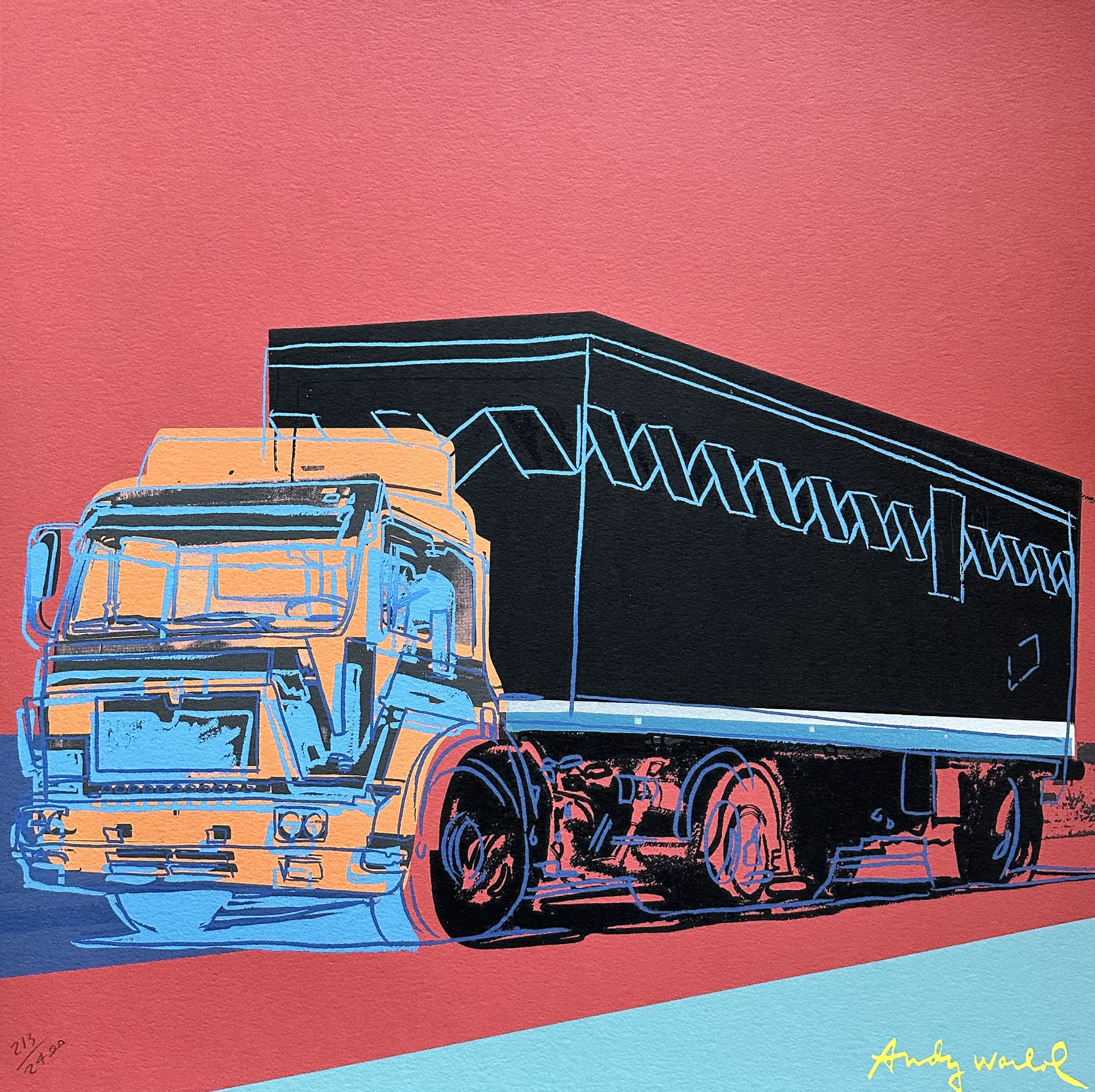 Red Truck - Andy Warhol – Image 1