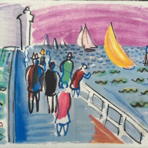 Premenade au Bord de Mer - Raoul Dufy