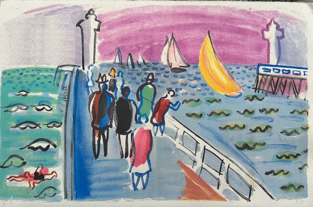 Premenade au Bord de Mer - Raoul Dufy – Image 1