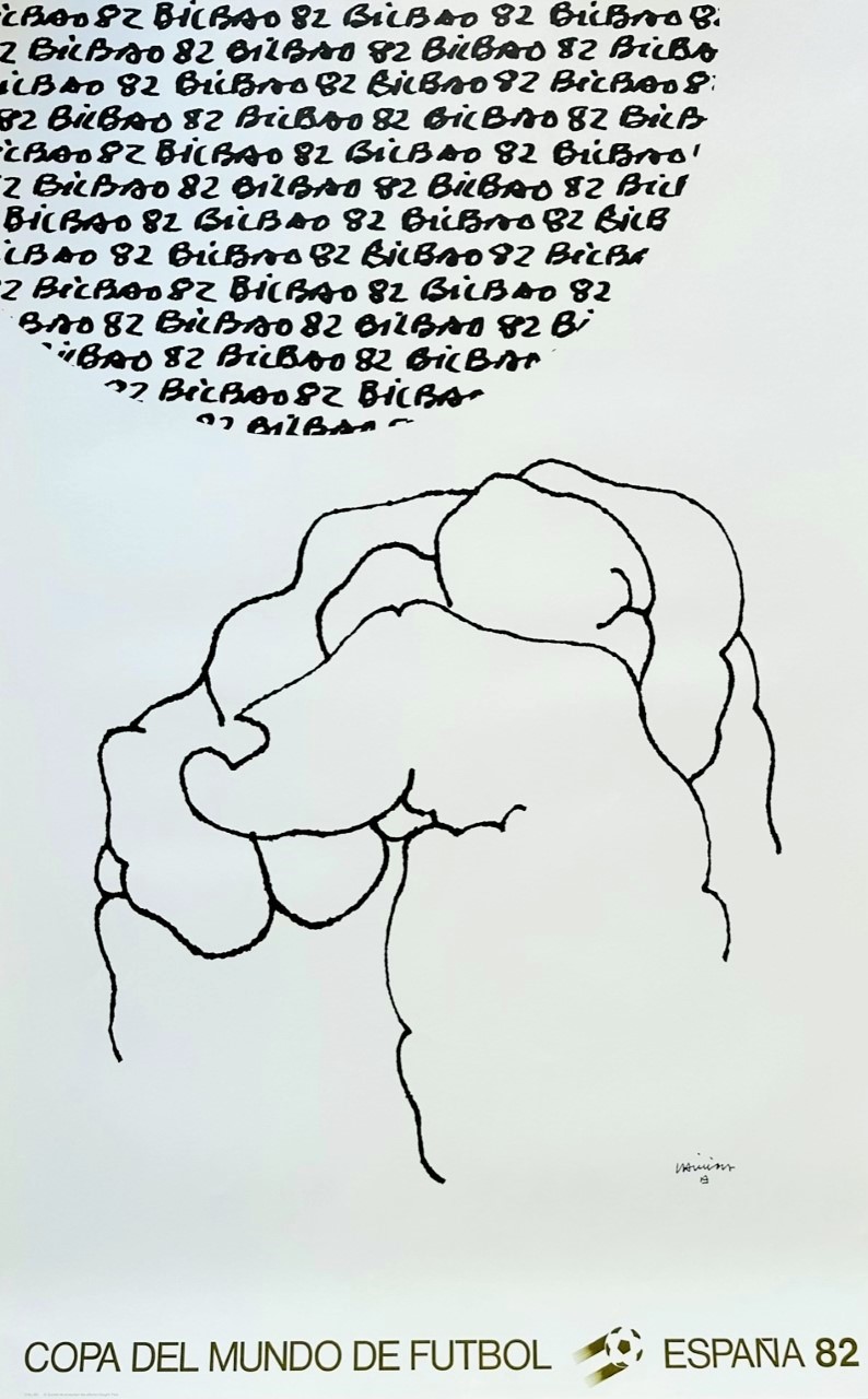 Copa Del Mundo de Futbol - Bilbao 1982 - Eduardo Chillida – Image 1