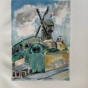 Le Moulin de la Galette Avant 1914 - Dongen Kees Van