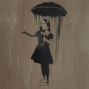 Rain Girl - Banksy