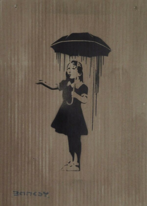 Rain Girl - Banksy