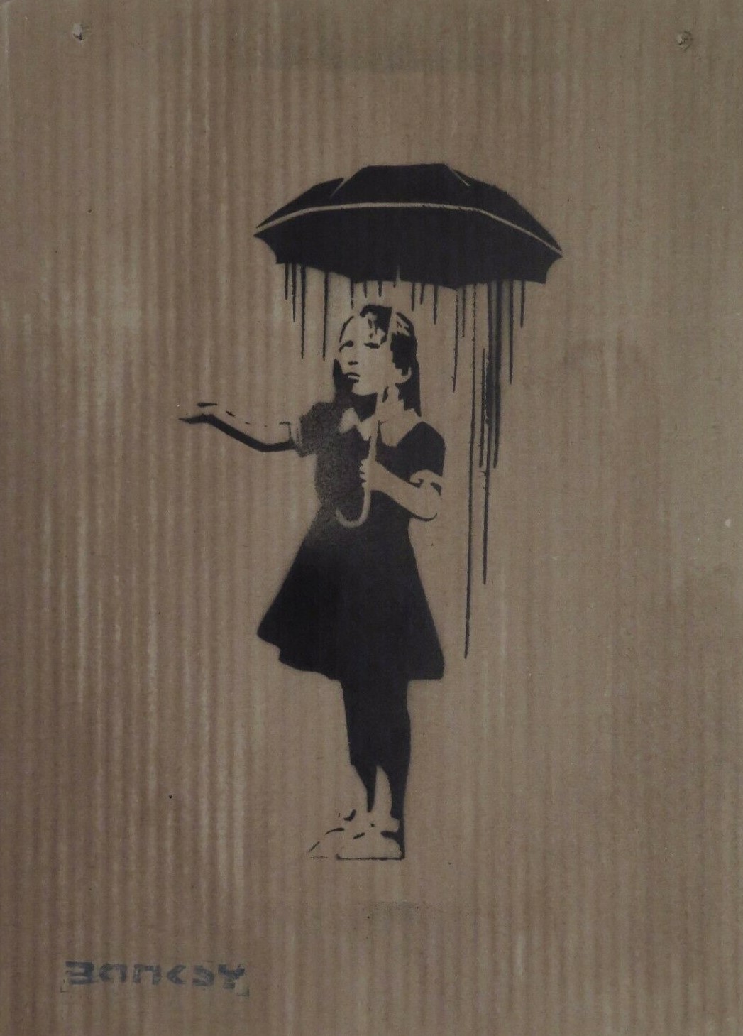 Rain Girl - Banksy – Image 1