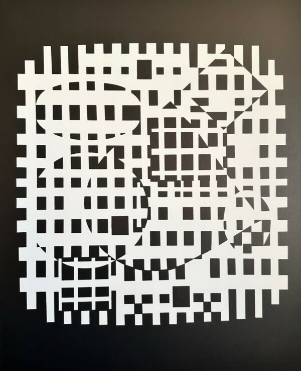 Vah - Neg - Victor Vasarely