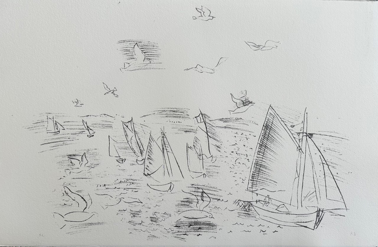 Les Voiliers - Raoul Dufy – Image 1